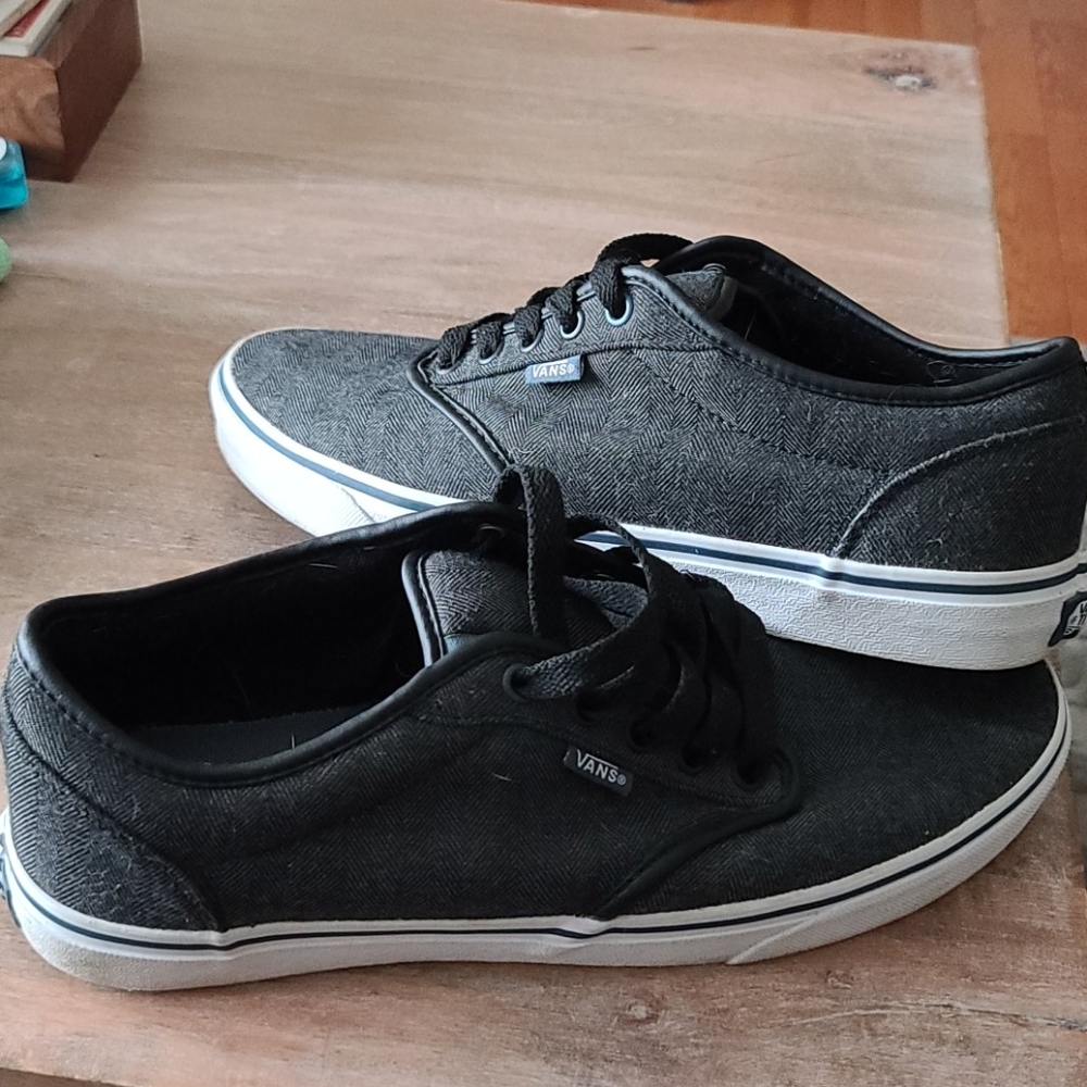 Vans 10.5 grey/gray like new